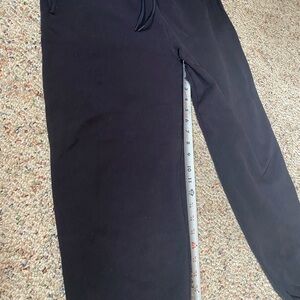 Athleta Black easy fleece joggers